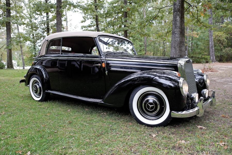  Mercedes-Benz 220 Cabriolet B Convertible 1952 года  (фото 1 из 4)